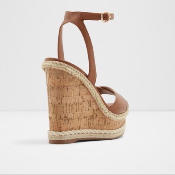 Aldo Glenrose Sandal Espadrille in Brown‎ - Picture 8 of 12